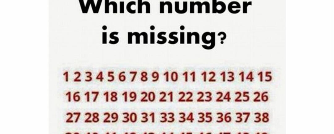 Melyik a hiányzó szám?