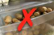 Ezért nem szabad a krumplit a hűtőben tárolnod! 